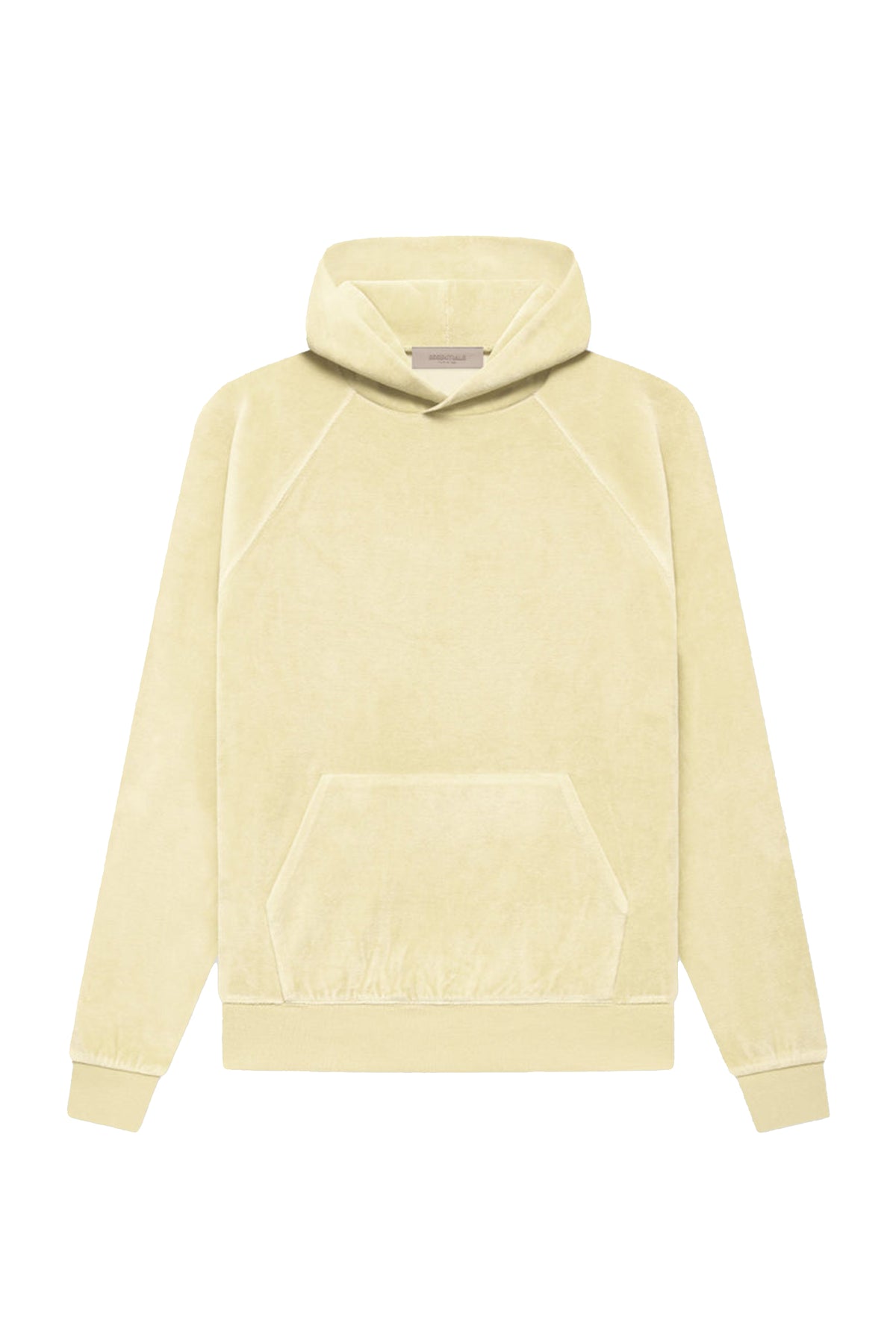 VELOUR HOODIE / CANARY