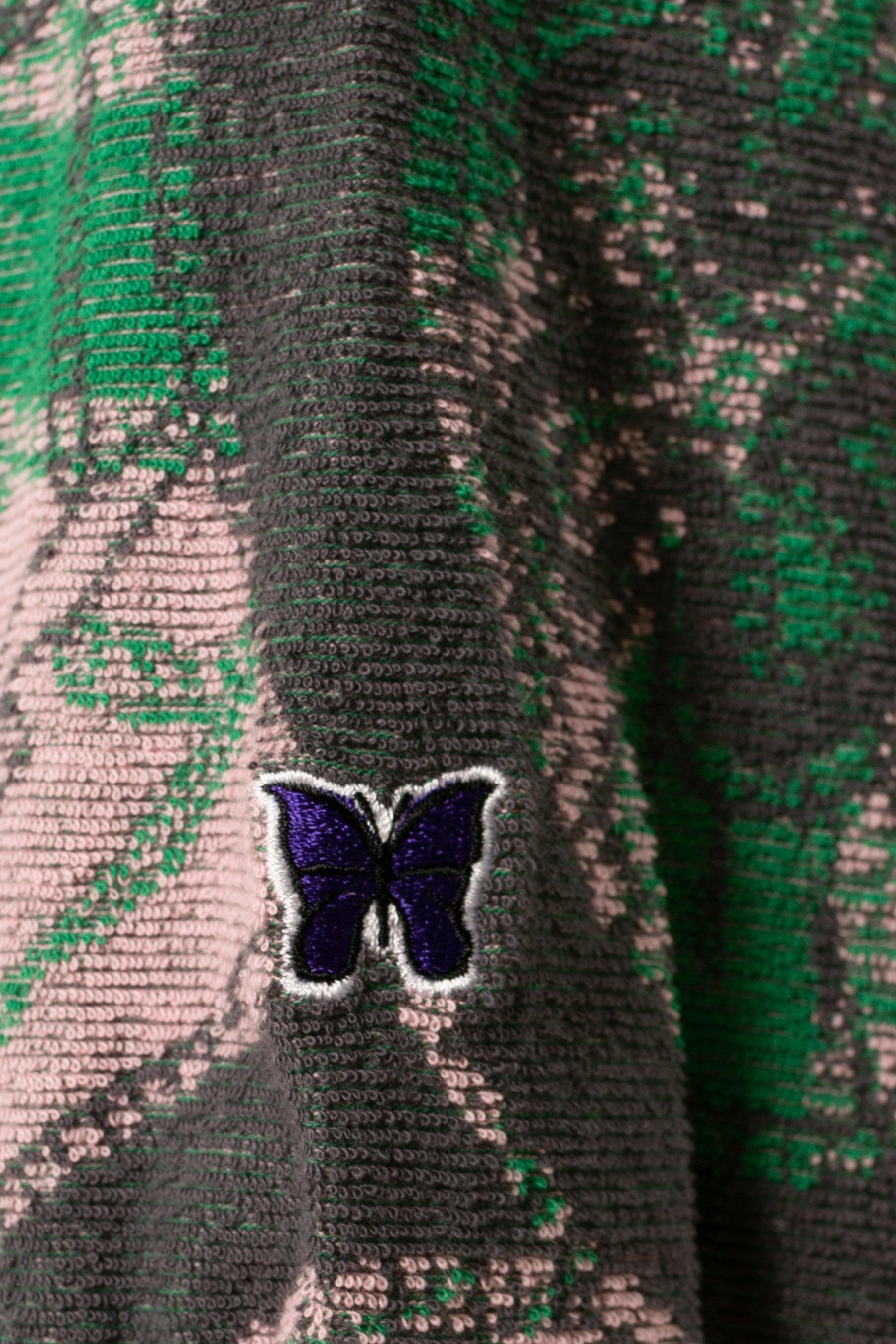 Needles Mens Papillon Pile Sweater