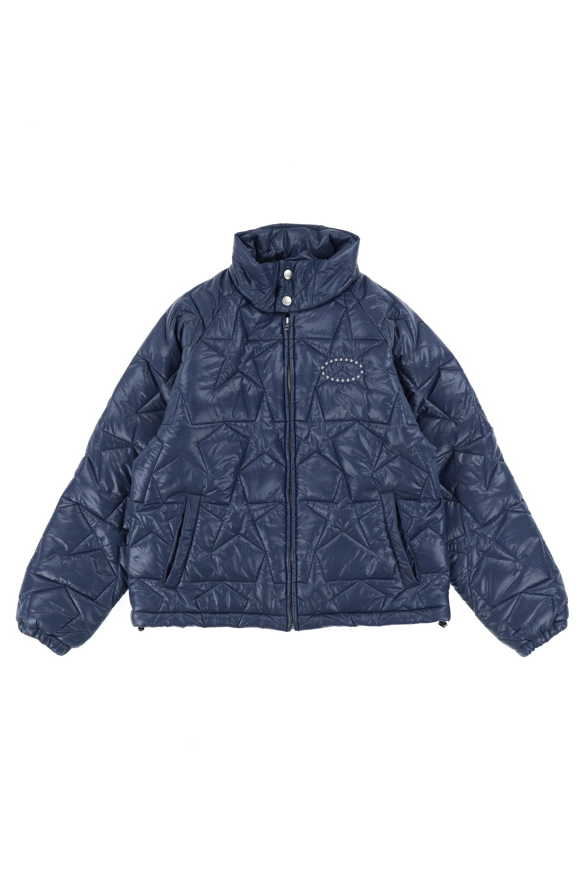 AFB NYLON STAR QUILTING JACKET / NVY