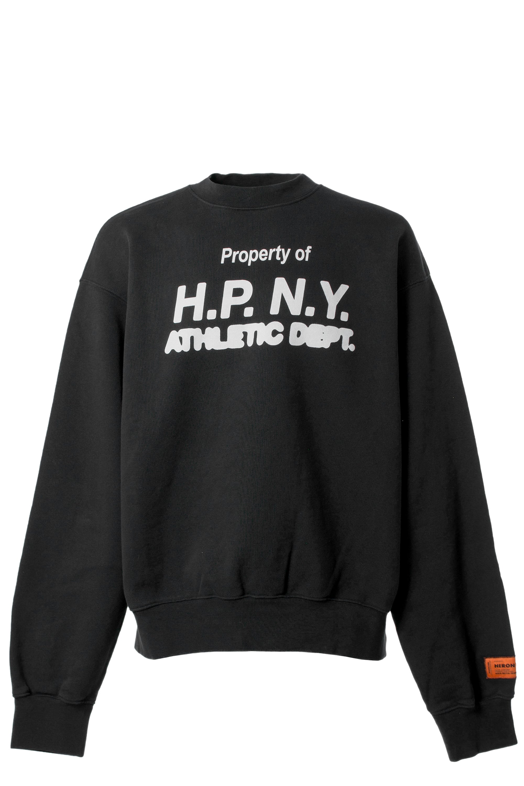 Heron Preston SS23 HPNY 23 CREWNECK / BLK WHT -NUBIAN