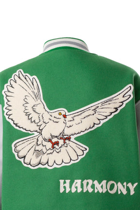 SAINT MICHAEL - Pigeon Varsity Jacket – MRKT