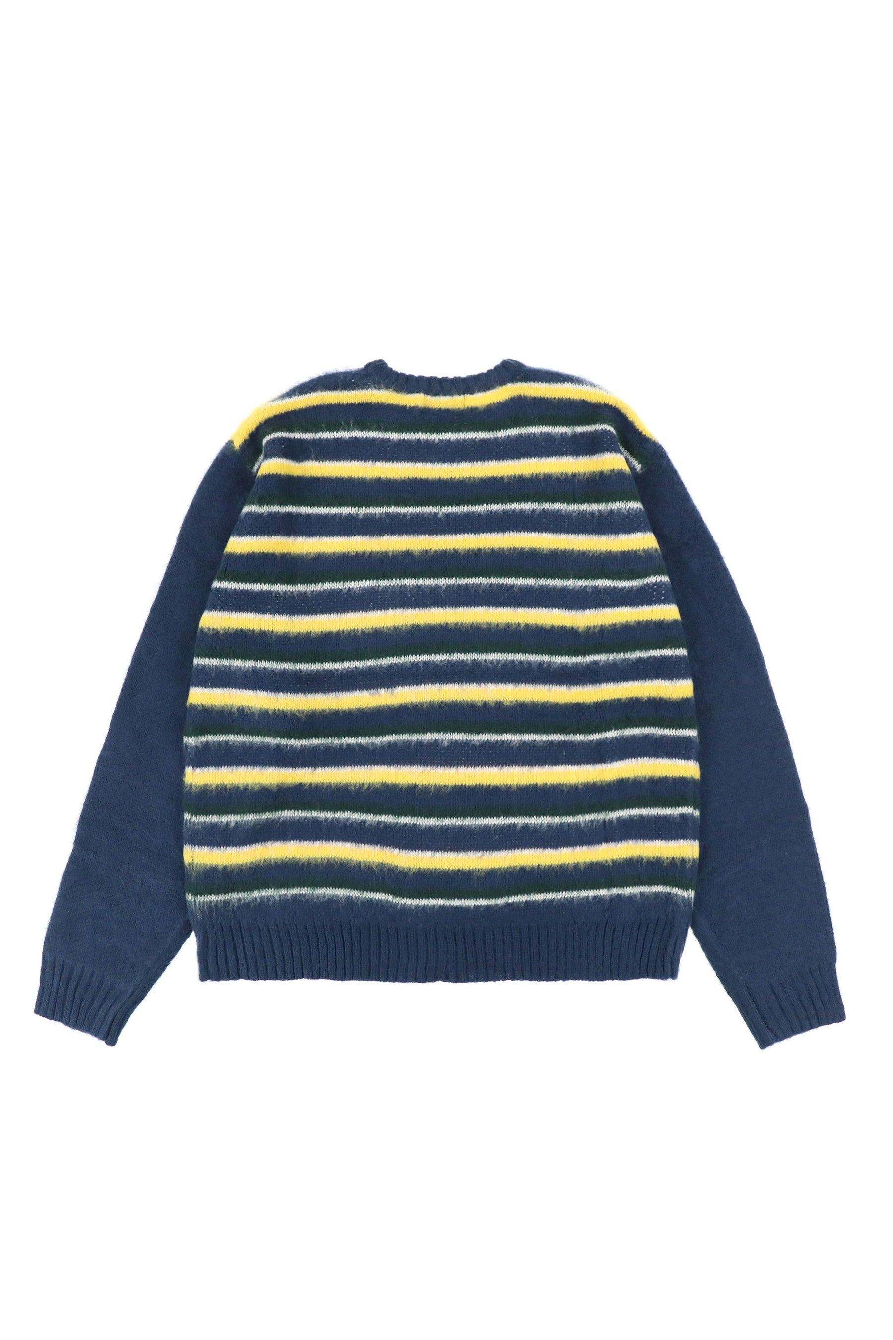 AFB エーエフビー FW22 BORDER SHAGGY KNIT / BORDER - NUBIAN