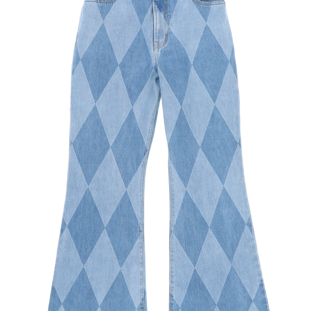 AFB FW22 VINTAGE FLARE PANTS / BLU - NUBIAN