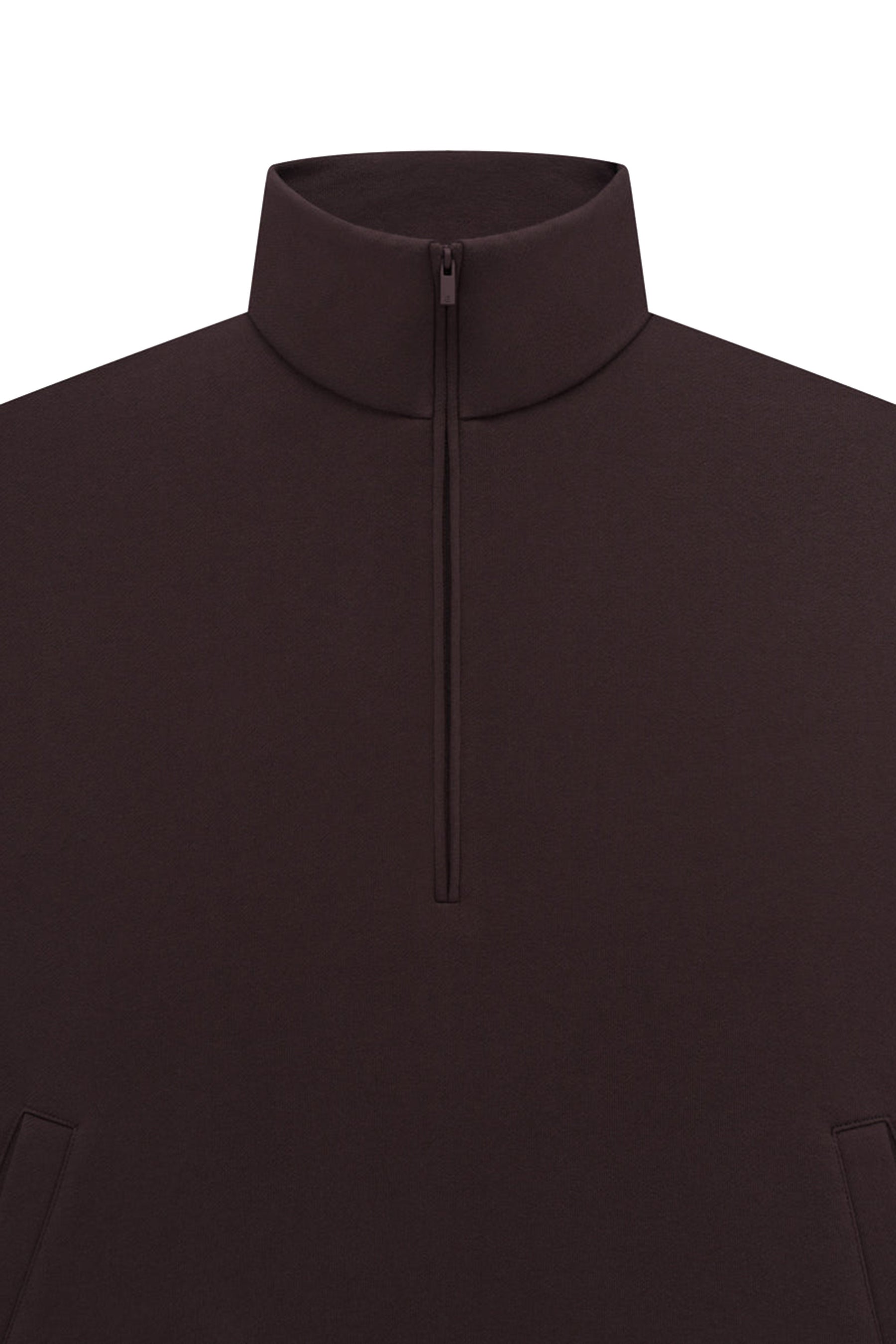 Essentials fleece half zip 3/4 sleeve www.sudouestprimeurs.fr