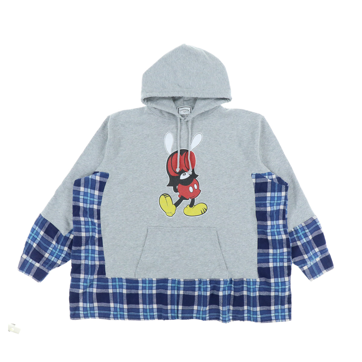 M SKOLOCT SHIRTS DOCKING HOODIE / GREY