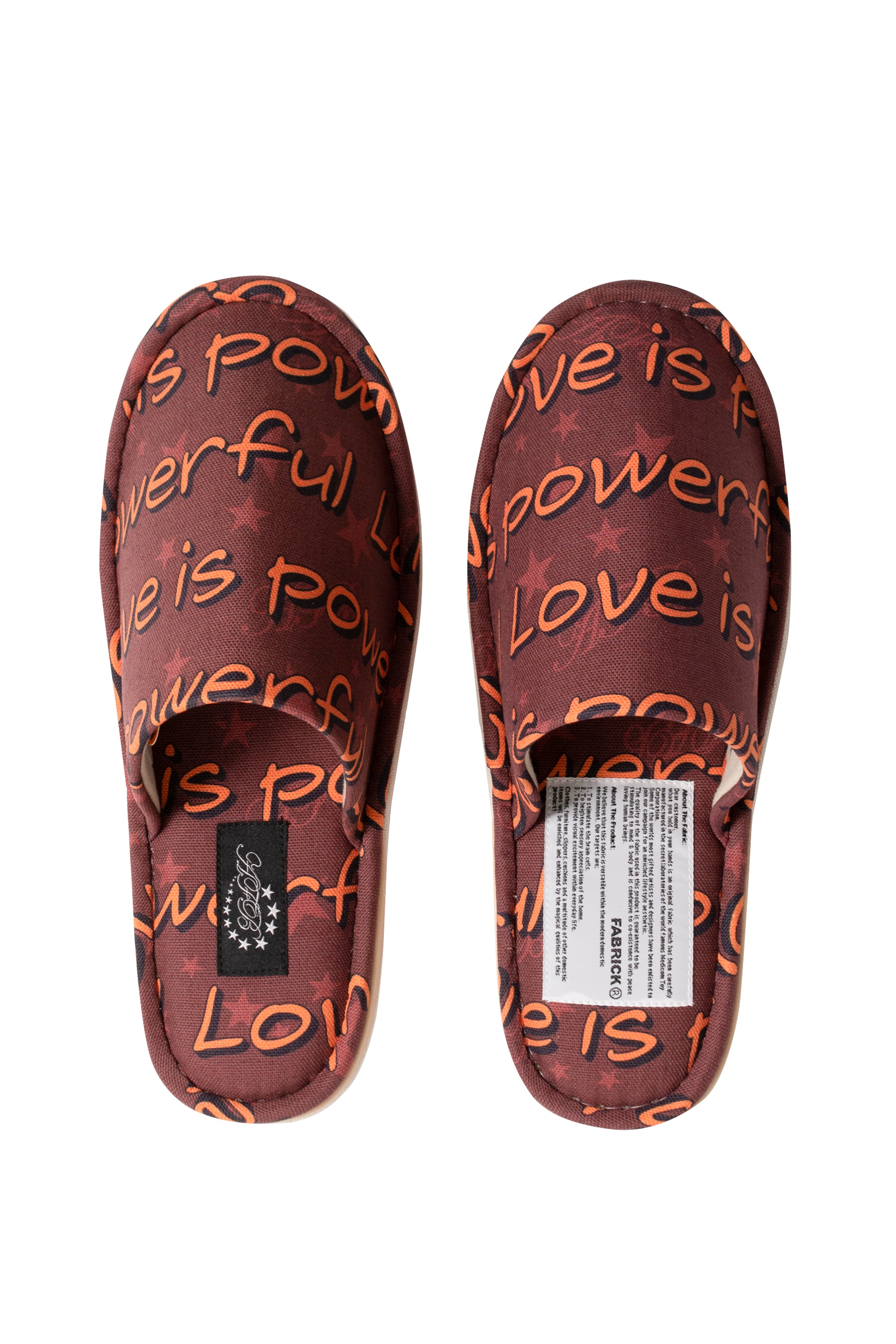 AFB FW22 LOVE IS POWERFUL SLIPPERS / MULTI - NUBIAN