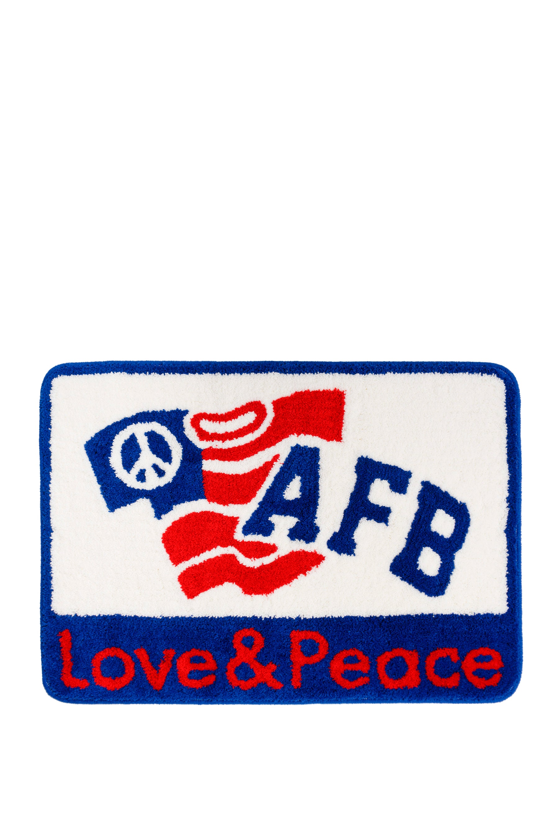 AFB × FABRICK LOVE & PEACE RUG / MULTI