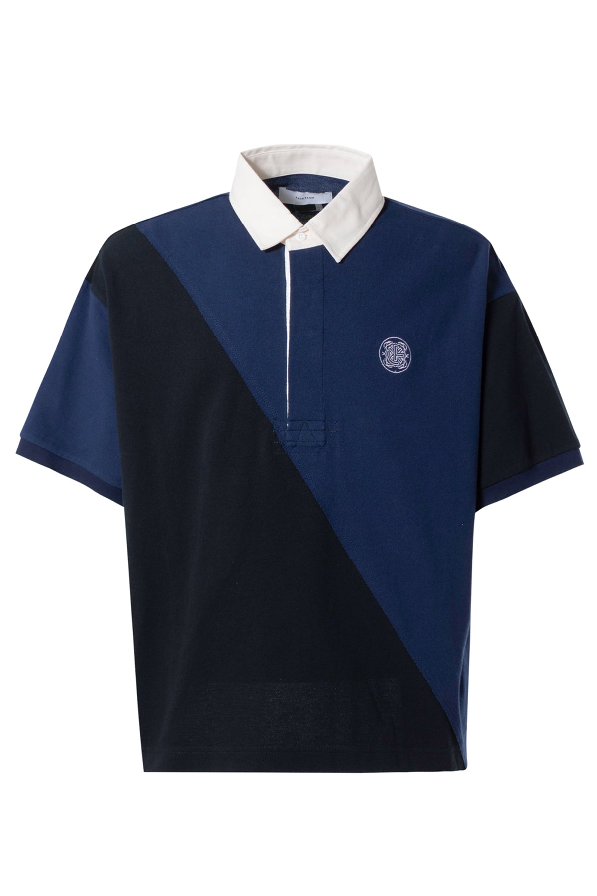 FACETASM 23SS RUGBY POLO / NVY BLK - NUBIAN