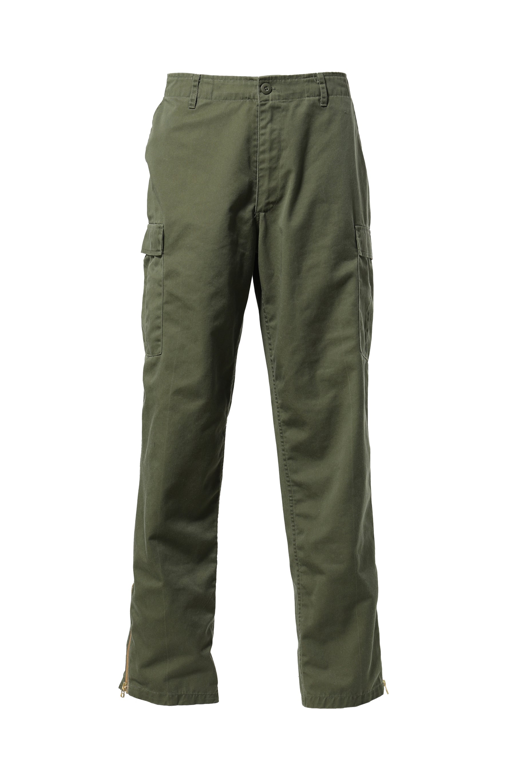 ZIP CARGO PANTS / KHK / OD