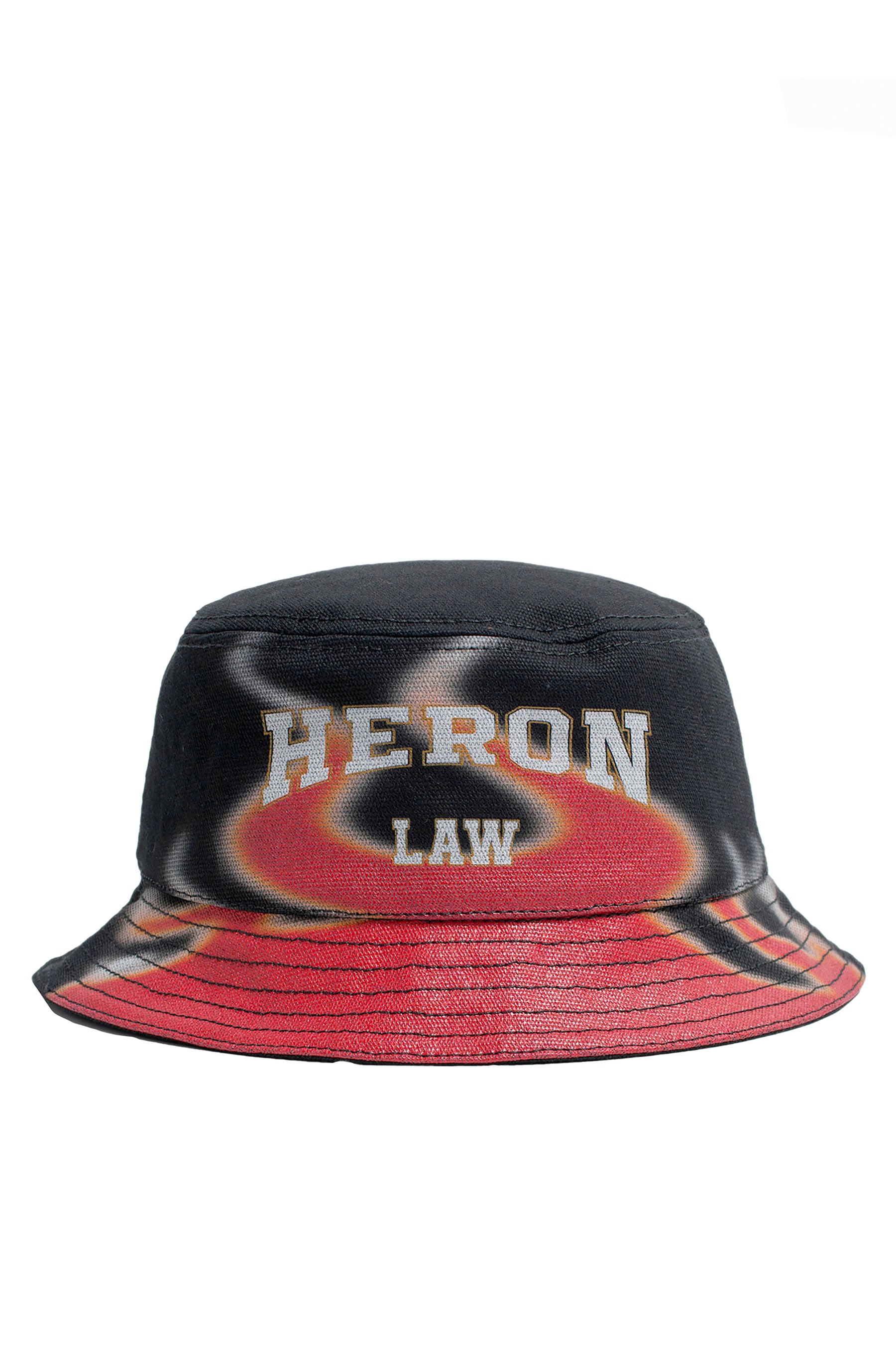 Heron Preston ヘロン・プレストン SS23 FLAMES BUCKET HAT / BLK RED