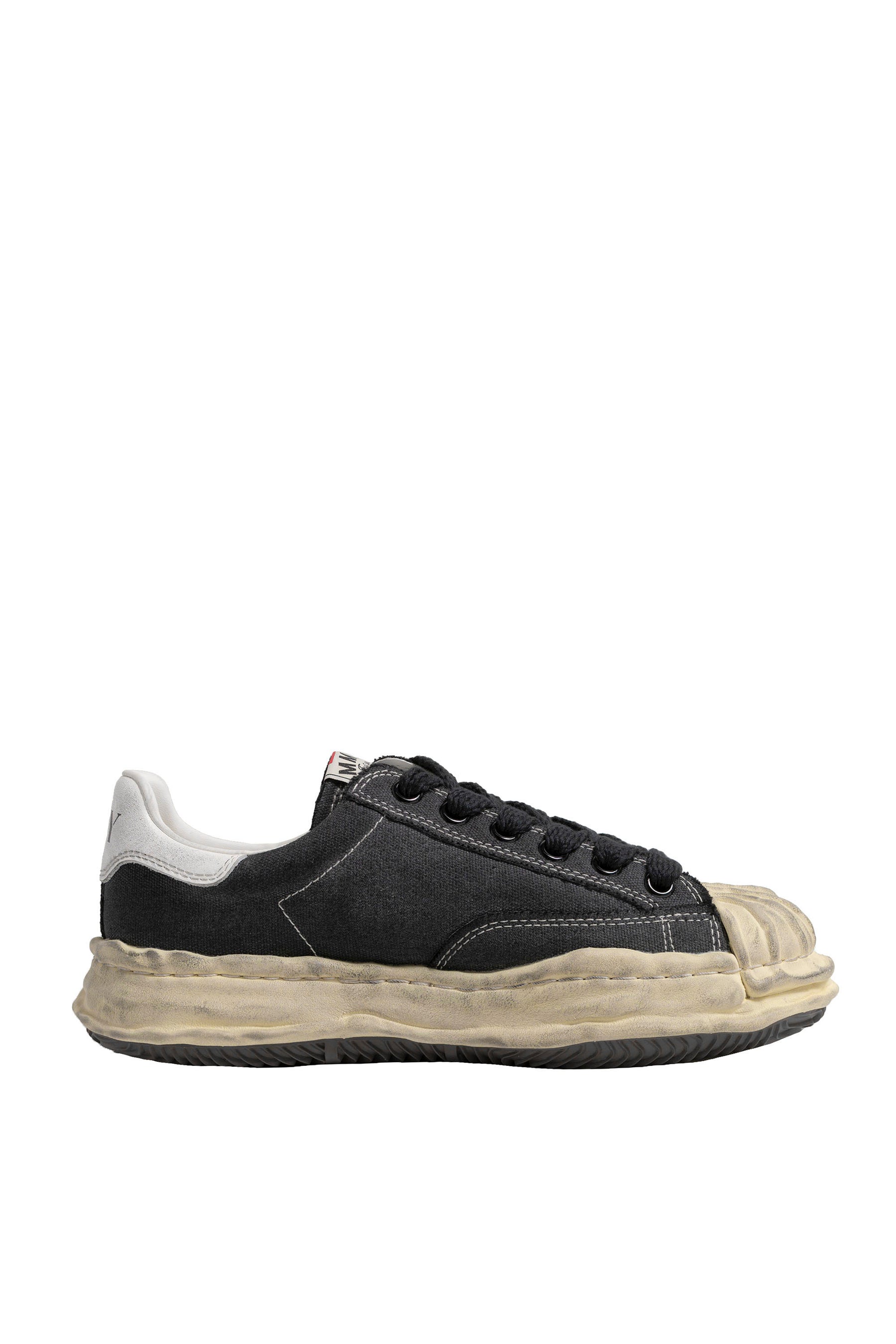 Maison MIHARA YASUHIRO SS23 BLAKEY LOW DISTRESS / BLK - NUBIAN