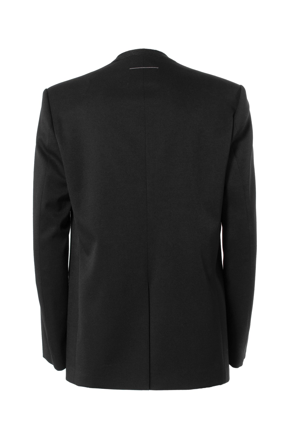 Maison Margiela SS23 NO COLLAR JACKET / BLK - NUBIAN