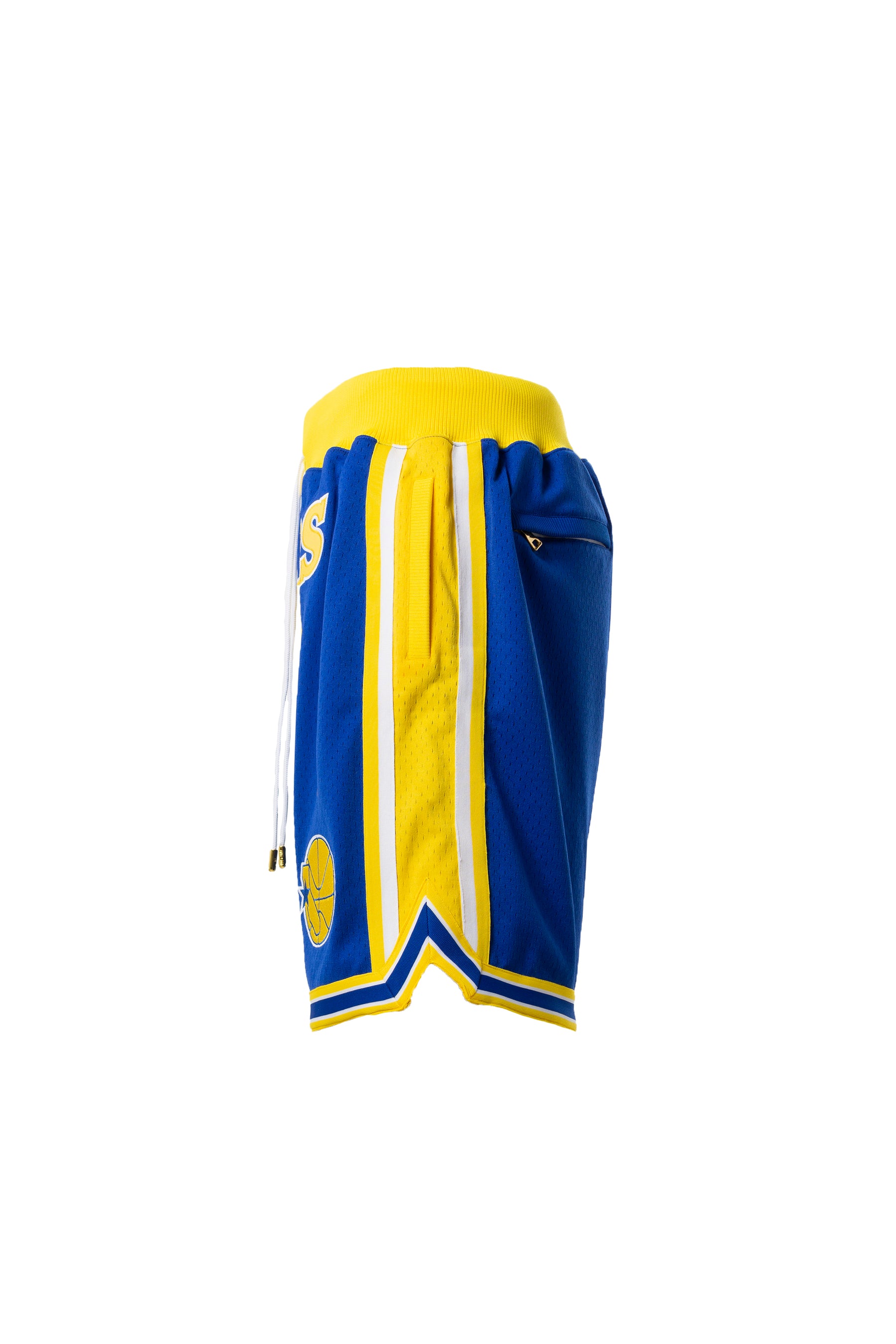 Warriors Basketball Just Don Shorts Yellow/blue All Sizes -  Denmark