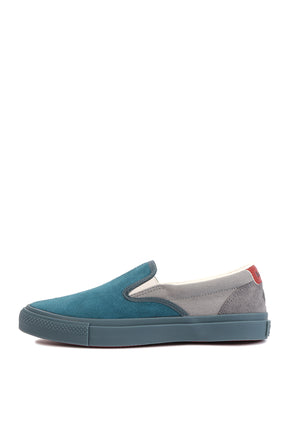 CS SLIP-ON SK SAYHELLO + / BLU GRN GRY