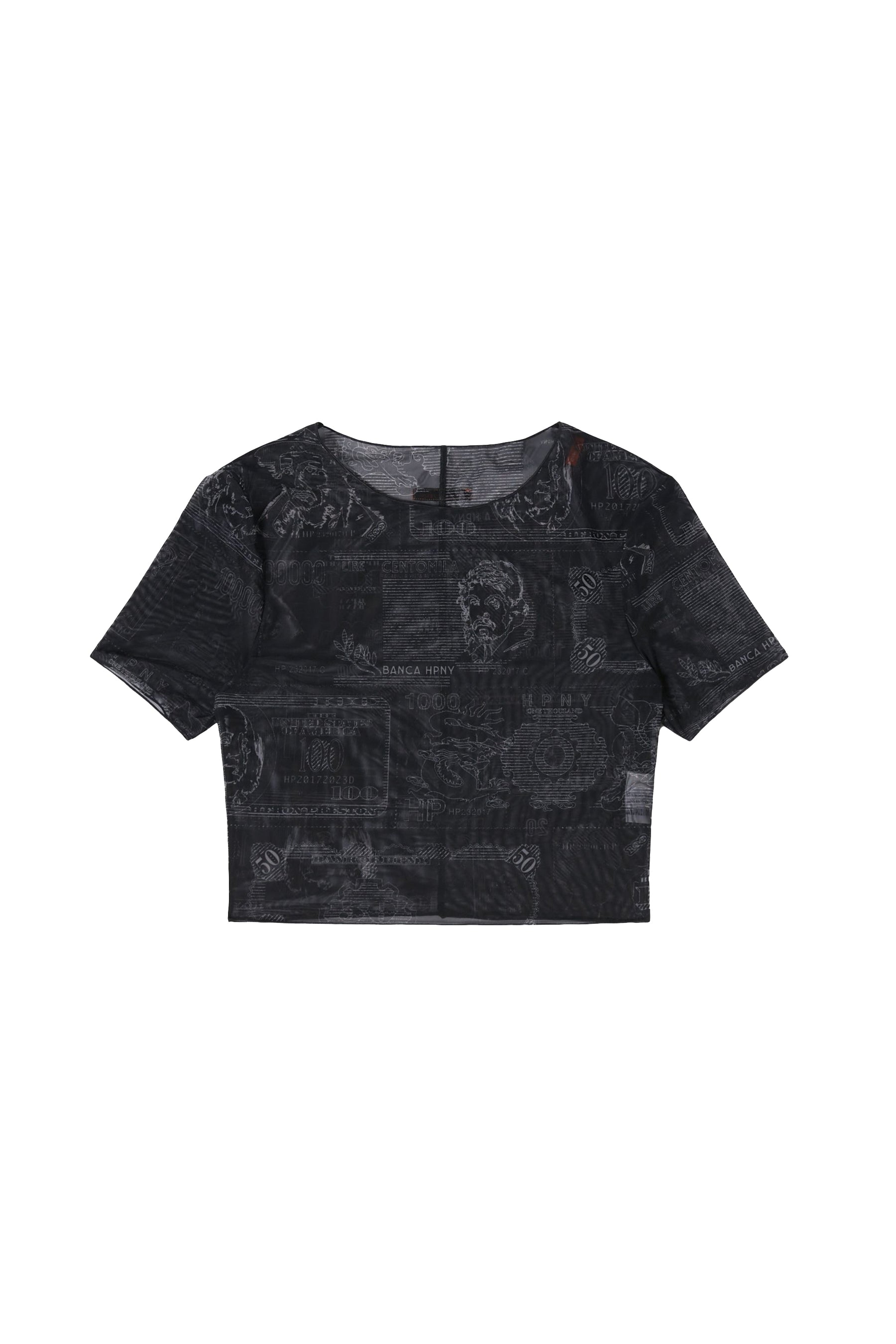 HP CURRENCIES MESH SL TOP / 0700 BLACK HP CURRIE