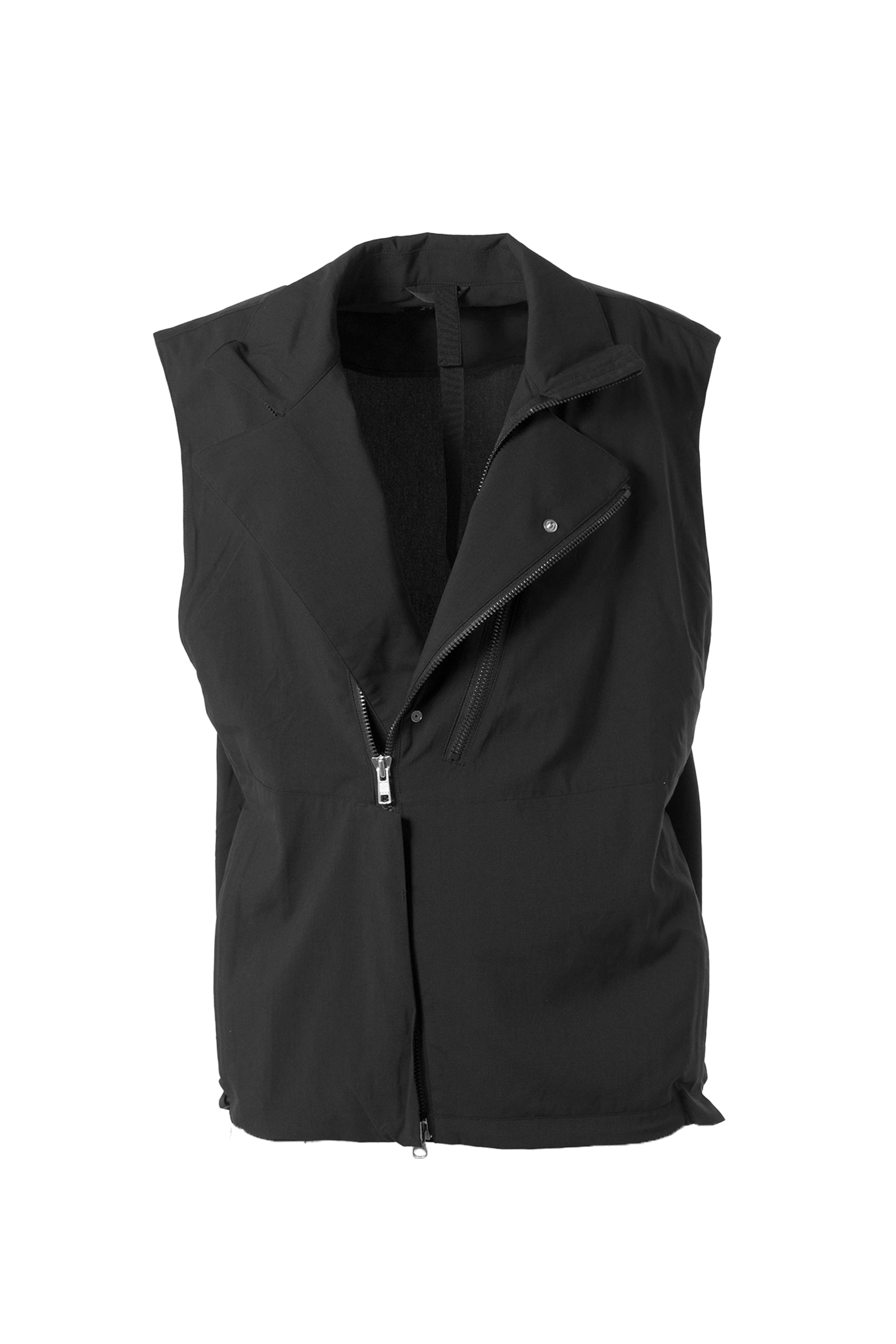 nylon stretch rider vest (v68-m) / blk